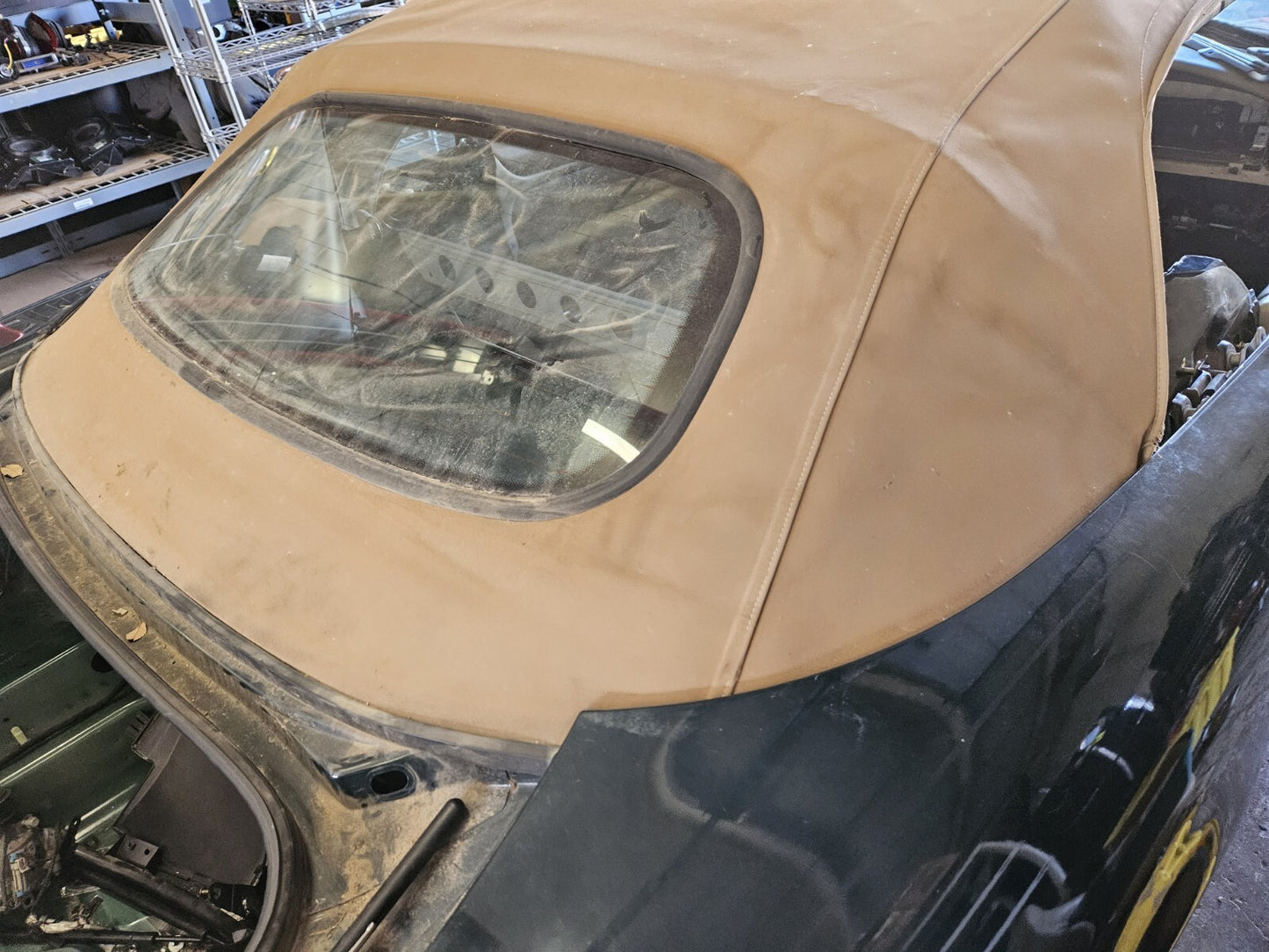 1997 - 2006 Jaguar XK Series XK8 Convertible Top - Tan - Great Shape