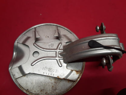 2001 - 2004 Jeep Grand Cherokee Fuel Filler Door PFF: Light Pewter 55135514AB