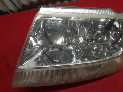 2001 - 2004 Jeep Grand Cherokee Limited Overland LEFT DRIVER Headlight Lamp