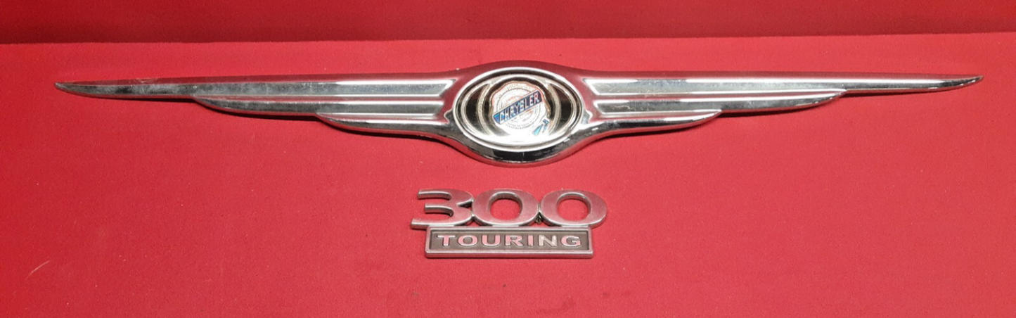 2008 - 2010 Chrysler 300 Touring REAR Nameplate Badge Emblem Wings 68019645AB