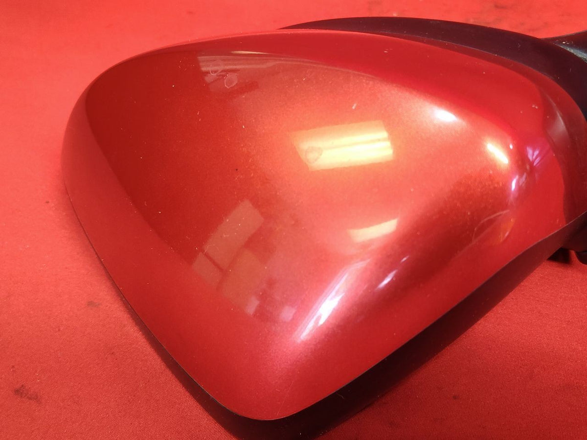 2014-2016 Mazda3 LEFT DRIVER Door Mirror Heated Blind Turn JAPAN 41V Soul Red