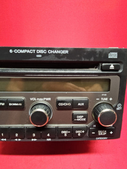 2006 - 2008 Honda Pilot EXL Radio Stereo Audio Tuner AM/FM CD Unit 39100S9VA610