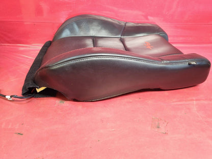 2014-2023 Durango 14-22 G. Cherokee LH DRIVER Upper Seat Cushion RED R/T Stitch