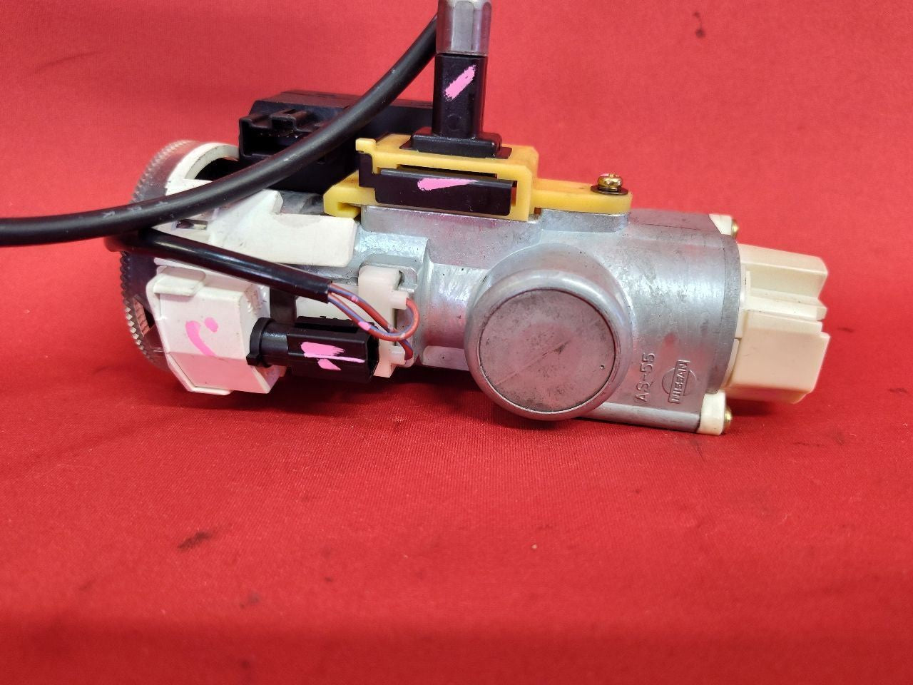 2000-2003 Nissan Maxima Ignition Switch Lock Cylinder Door Tumbler Key SET