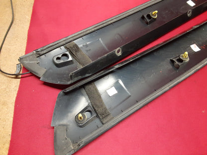 2005 Land Range Rover HSE Front Left / Right Pillar Trim Molding Panel SET Black