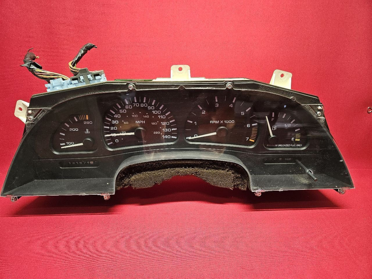 1998 1999 Oldsmobile Aurora 4.0L V8 Speedometer Instrument Cluster Auto Trans