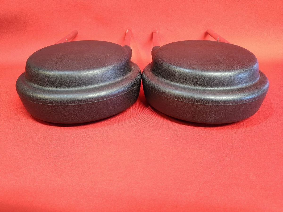 2012-2019 Fiat 500 Front Left Right Headrest Set Nero Black - Used Grade A