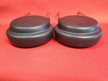 2012-2019 Fiat 500 Front Left Right Headrest Set Nero Black - Used Grade A