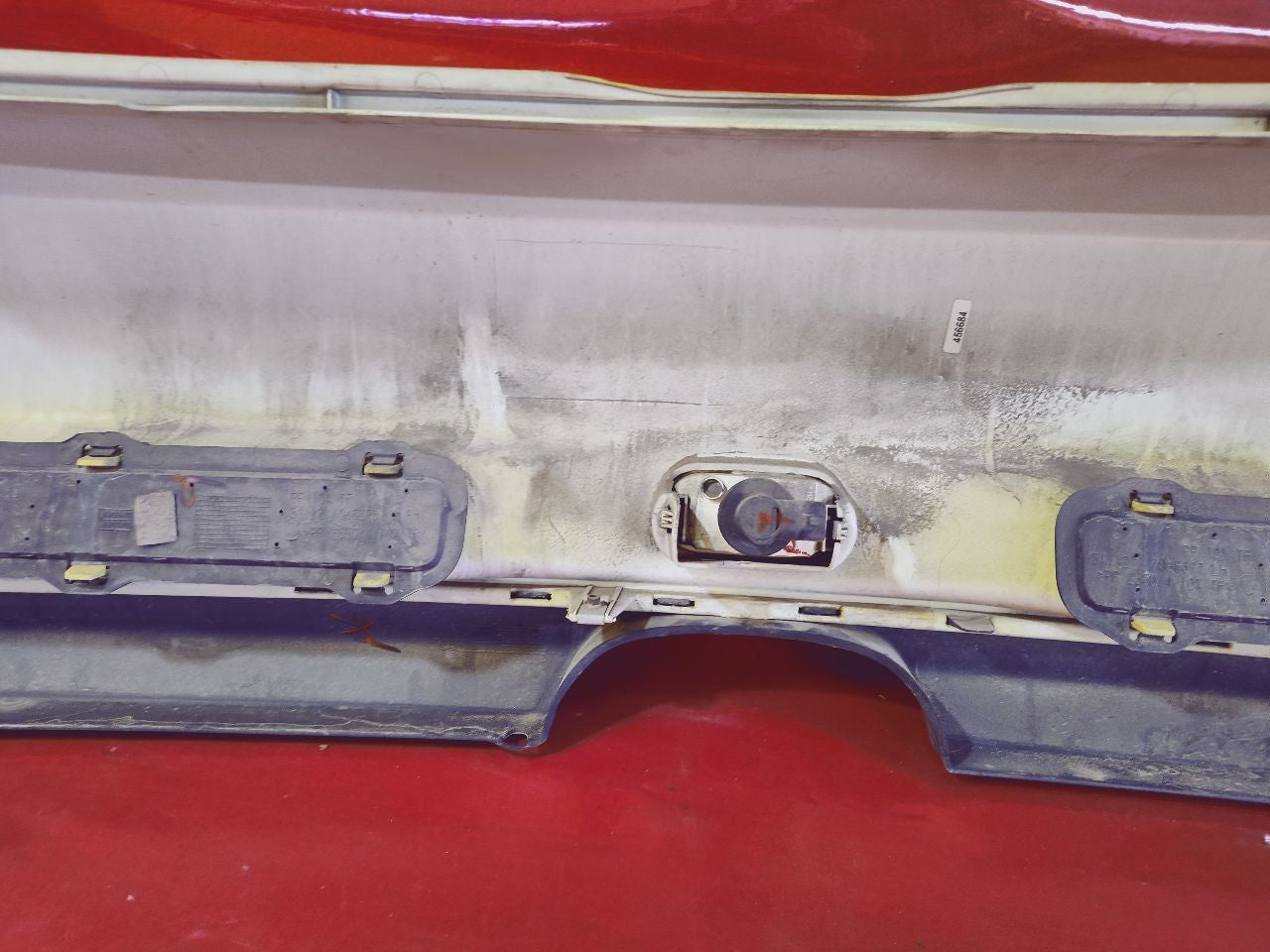 02-06 MINI COOPER Rear Bumper Non-Park Cover Used Grade A - 902 Liquid Yellow