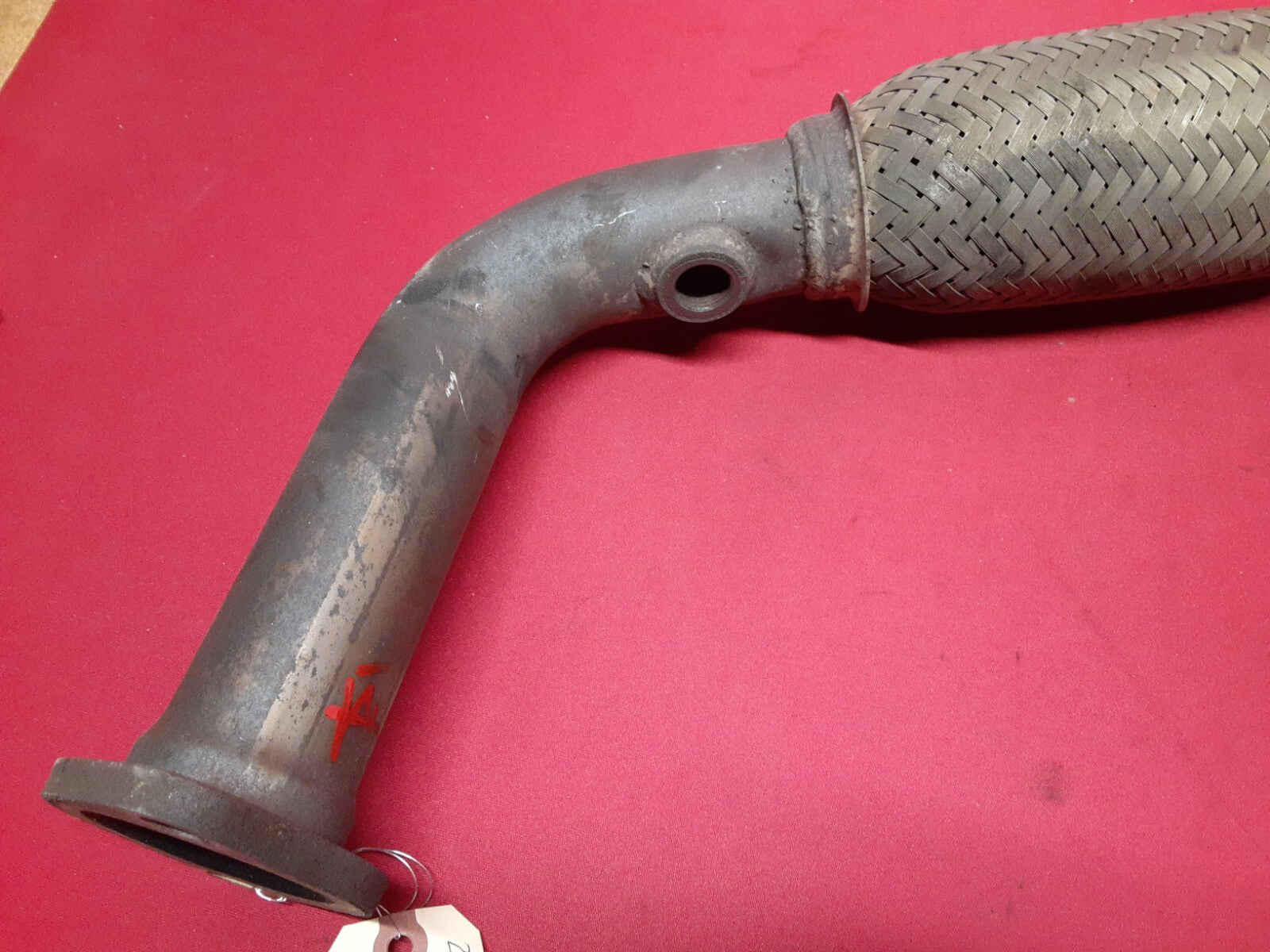 2007 - 2009 Kia Sorento V6 FRONT LEFT Intermediate Flex Pipe OEM	28610-3E030