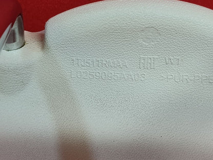 2012-2019 Fiat 500 REAR Left Right Seat Headrest Set AJ -WD Avorio Ivory White