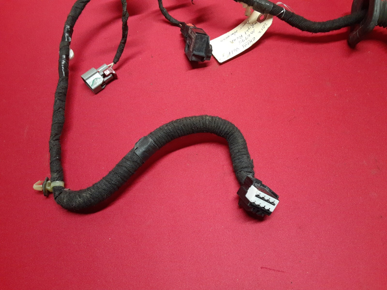 2012 - 2014 Chevy Volt RIGHT REAR Door Wiring Harness Complete 20978113