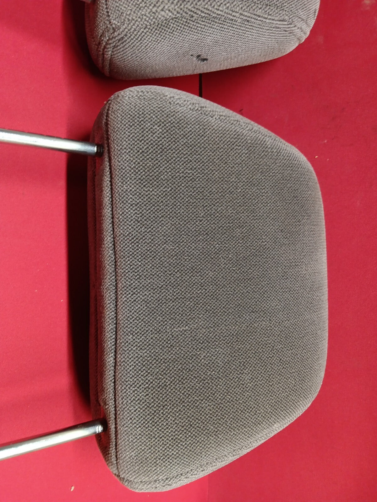 2002 - 2005 Chevy Chevrolet Malibu & Classic FRONT Headrest Set Pewter Cloth
