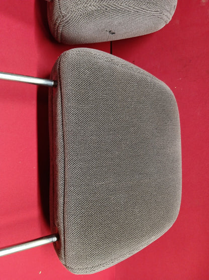 2002 - 2005 Chevy Chevrolet Malibu & Classic FRONT Headrest Set Pewter Cloth