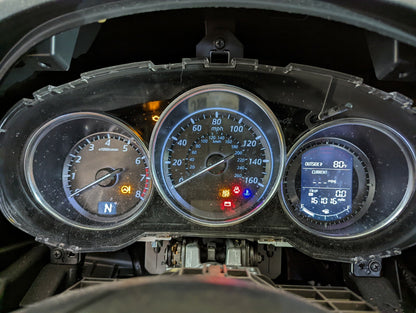 2013 2014 Nissan Altima Instrument Cluster Speedometer Black 27500-3TM0A