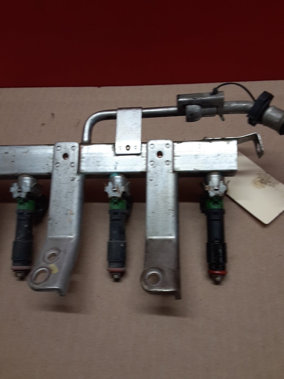 2013 2014 2015 Chevrolet Spark 1.2L Fuel Rail W/ Injectors assembly 25190789