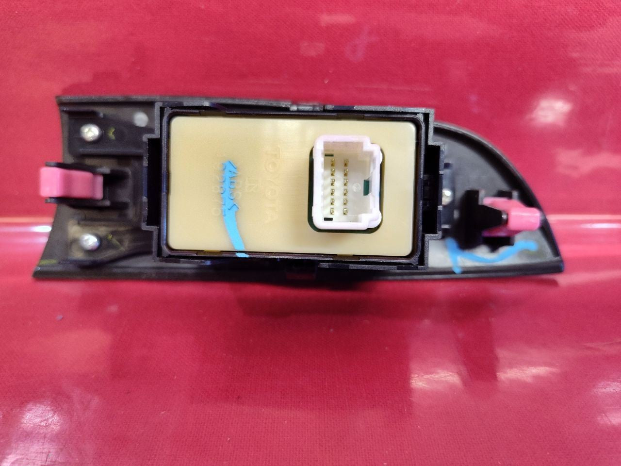 2010-2013 Lexus IS250 IS350 Left Driver REAR Window Switch w/ Woodgrain Bezel
