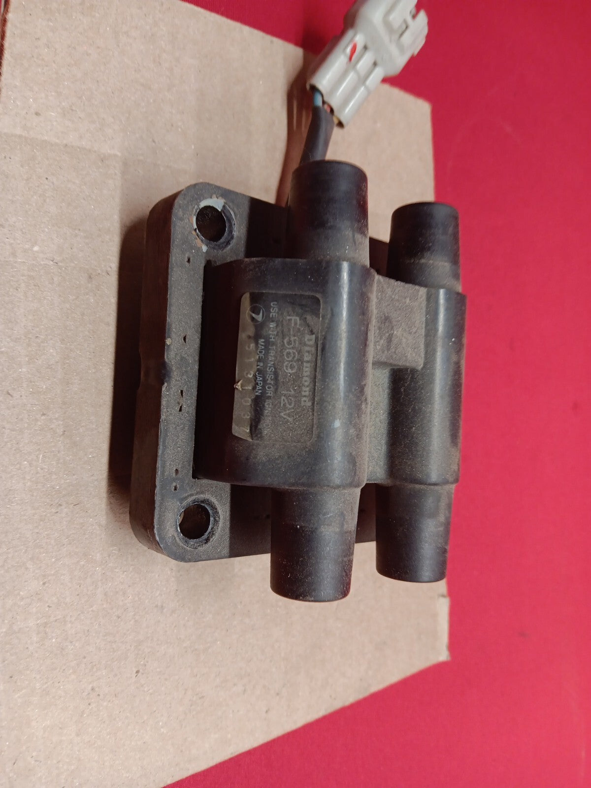 1990 - 1998 Subaru 2.2L H4 Ignition Coil Pack Assembly 22433AA370