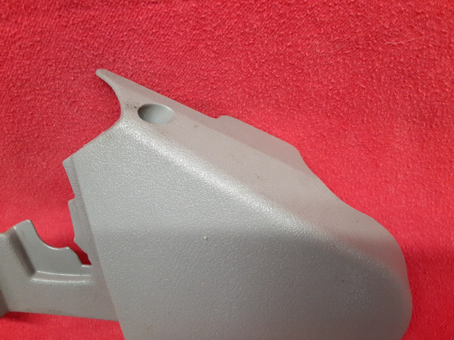 1994 - 2003 Mercedes Benz LEFT DRIVER Seat Guide Cover Bezel Grey 2109180530