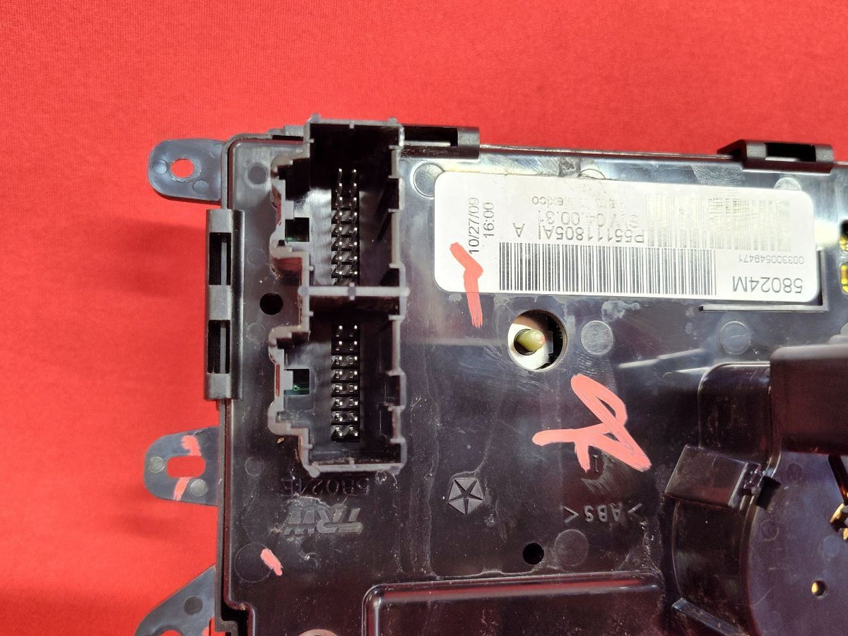2008-2010 Chrysler Dodge Van HVAC Temp Climate Control Unit w/ 3-Zone