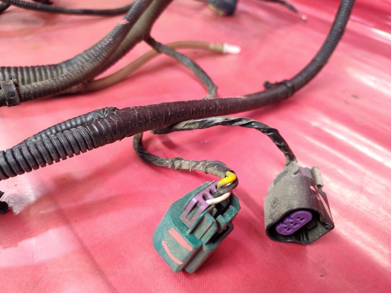 2015 Chevy Chevrolet Spark EV FWD Halogen Headlight Headlamp Wiring Harness