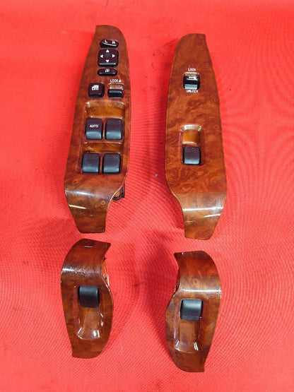 2004 Subaru Outback Legacy Baja Wagon Interior Woodgrain Switch Trim Bezel SET