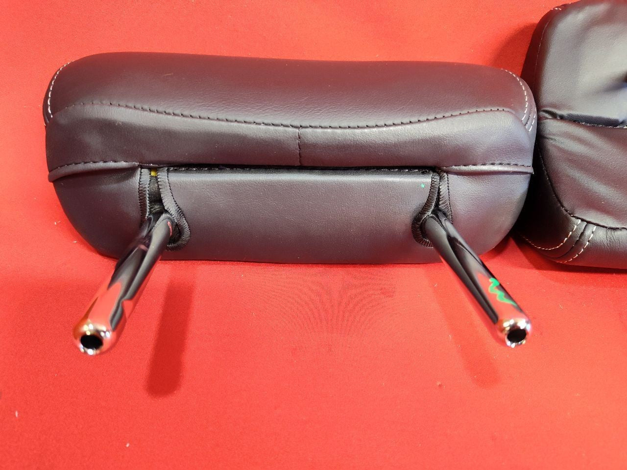 2011 Lexus IS250 IS350 REAR Left Right Center Headrest 3 Set Black Leather