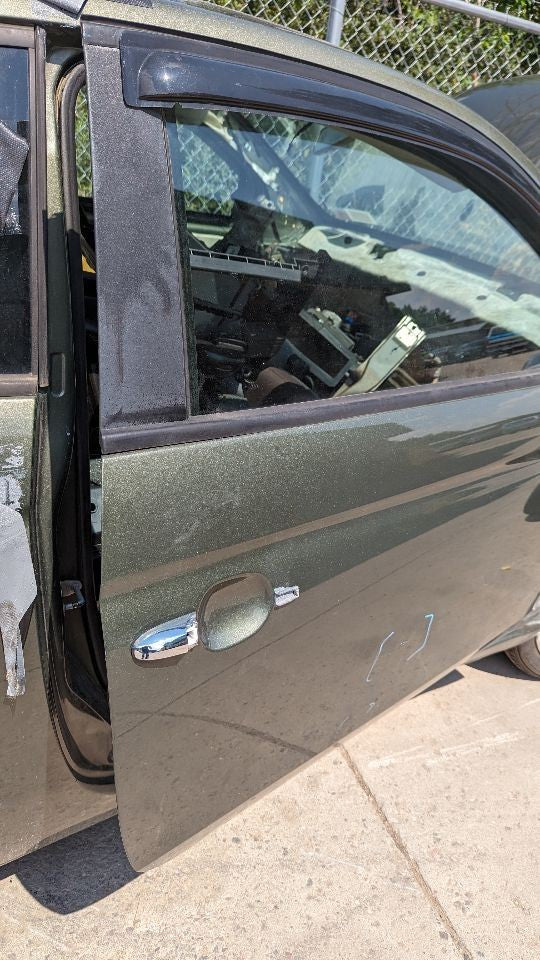 2012-2019 Fiat 500 Coupe RIGHT PASSENGER Door Panel Shell PFP Oliva green Pearl