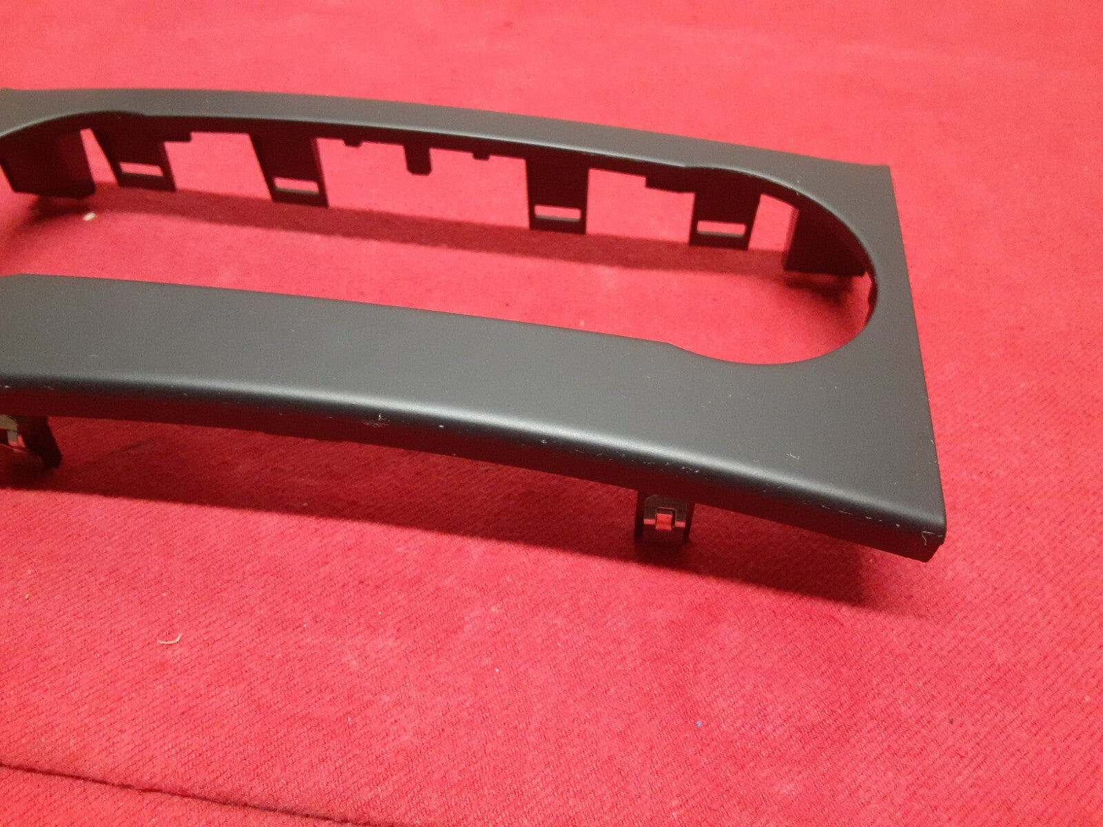 2012 - 2014 Mercedes C-Class Dash Climate A/C Heat Defrost Control BEZEL Black