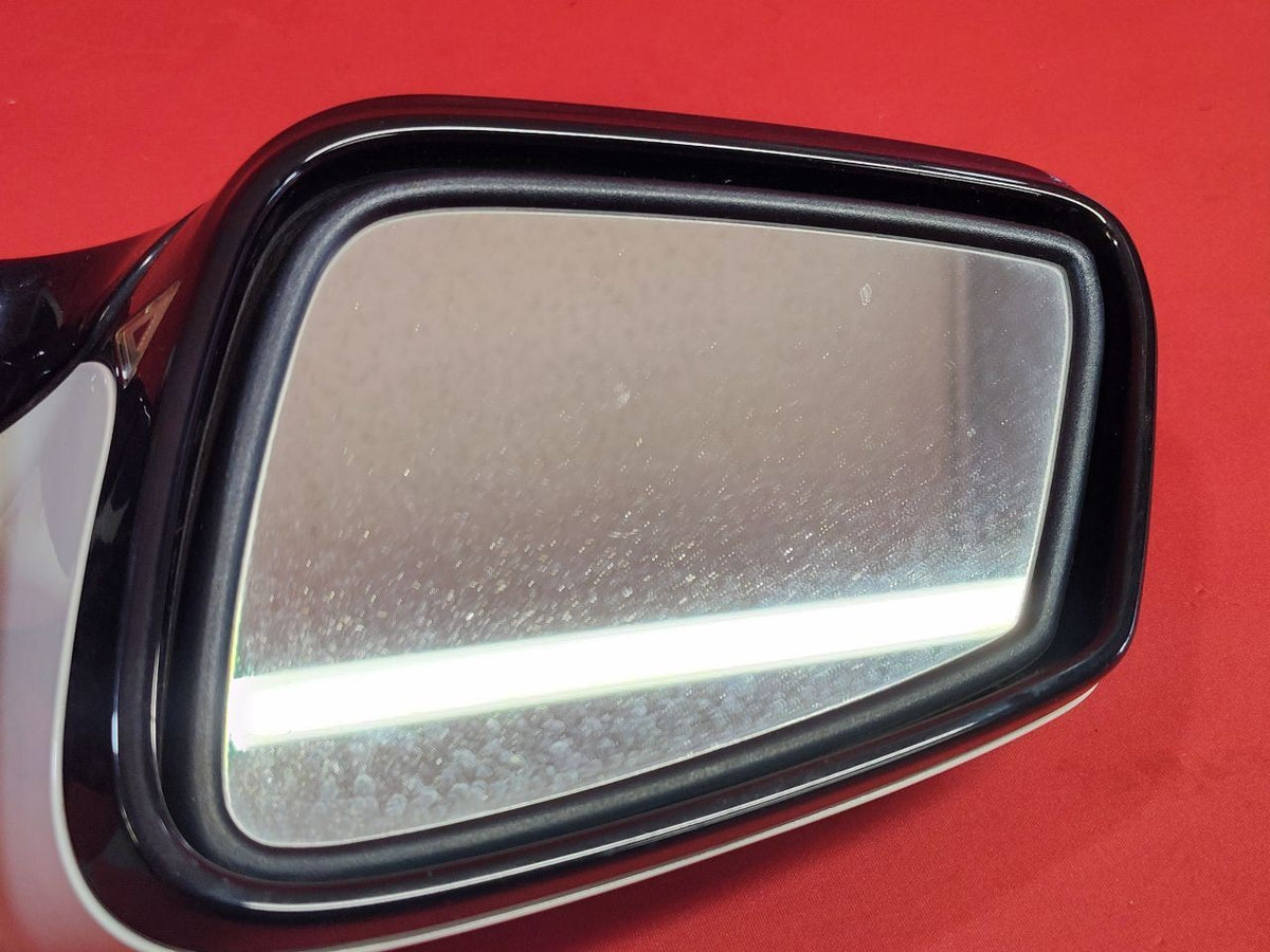2011-2013 BMW 528i 535i 550i Left Driver Door Wing Mirror 300 Alpine White