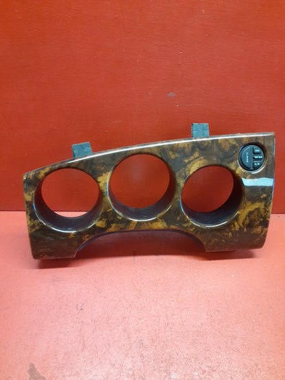 2000-2005 Jaguar XK8 XKR Instrument Cluster Left Side Bezel Wood GJD6927BB