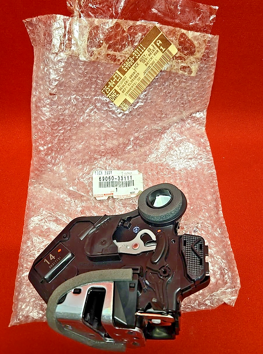 Genuine OEM 2002 - 2009 Lexus LEFT REAR Door Latch Lock Actuator **READ DESC.**