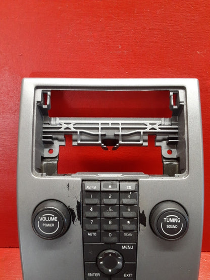 2004 Volvo S40 Center Console Dash Radio Climate Control Panel w/ Bezel 8623067
