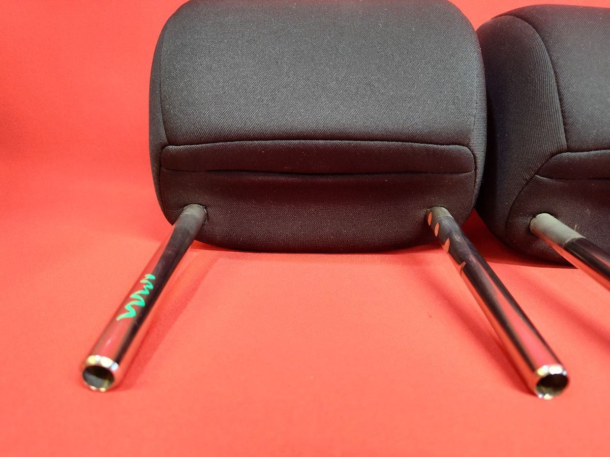 2014-2018 Mazda 3 Front Left Right Seat Headrest Set Black Cloth JAPAN BUILT