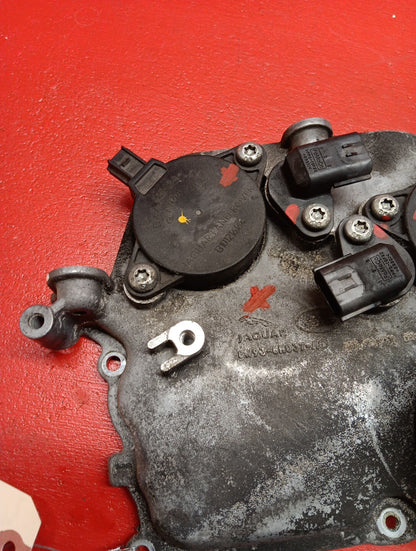 2010-2023 Land Rover Range Rover 5.0L Left Driver Timing Cover & Sensor LR032086