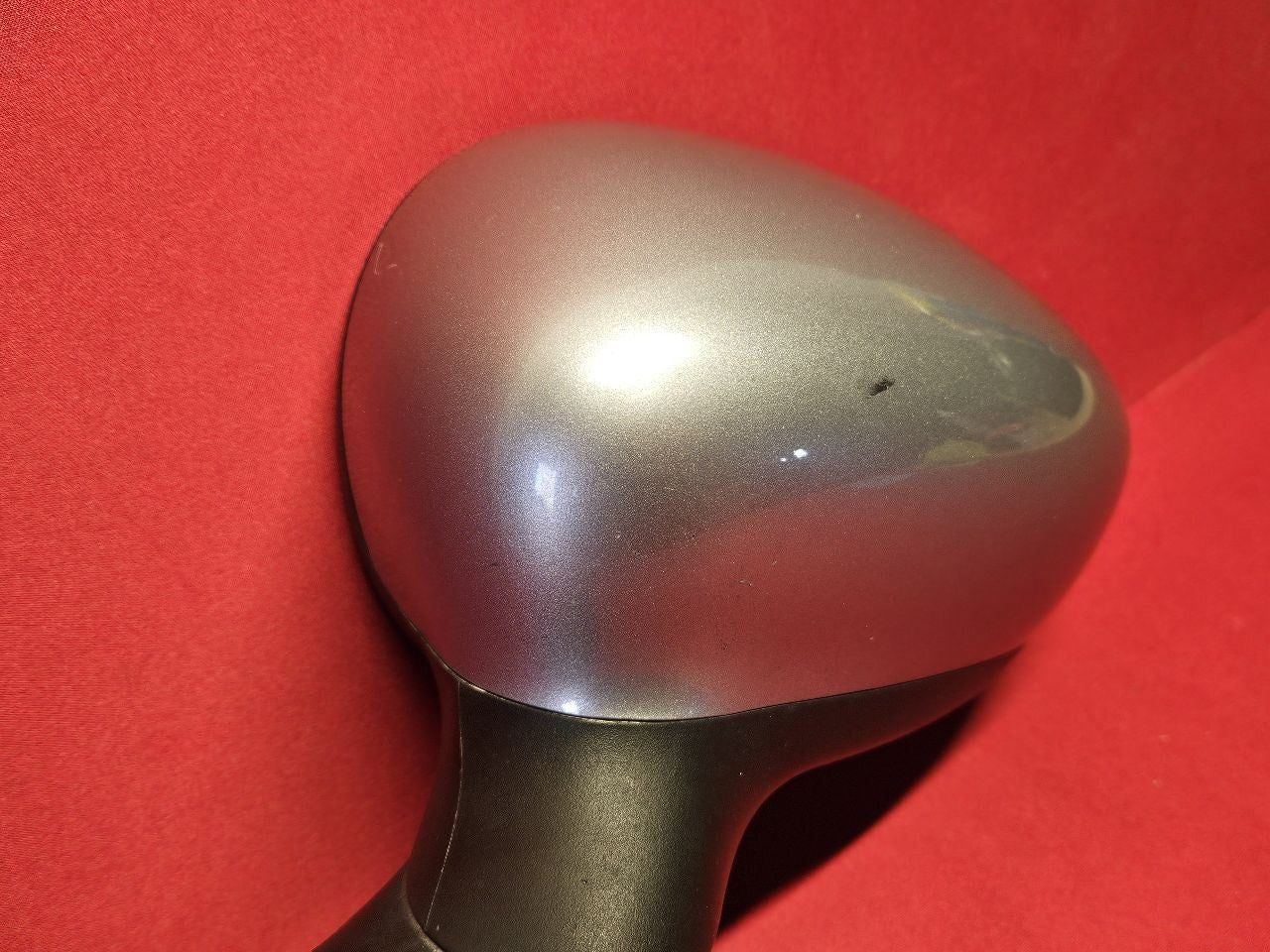 2012-2019 Fiat 500 Basic Heated LEFT DRIVER Door Wing Mirror PSC Pompei Silver