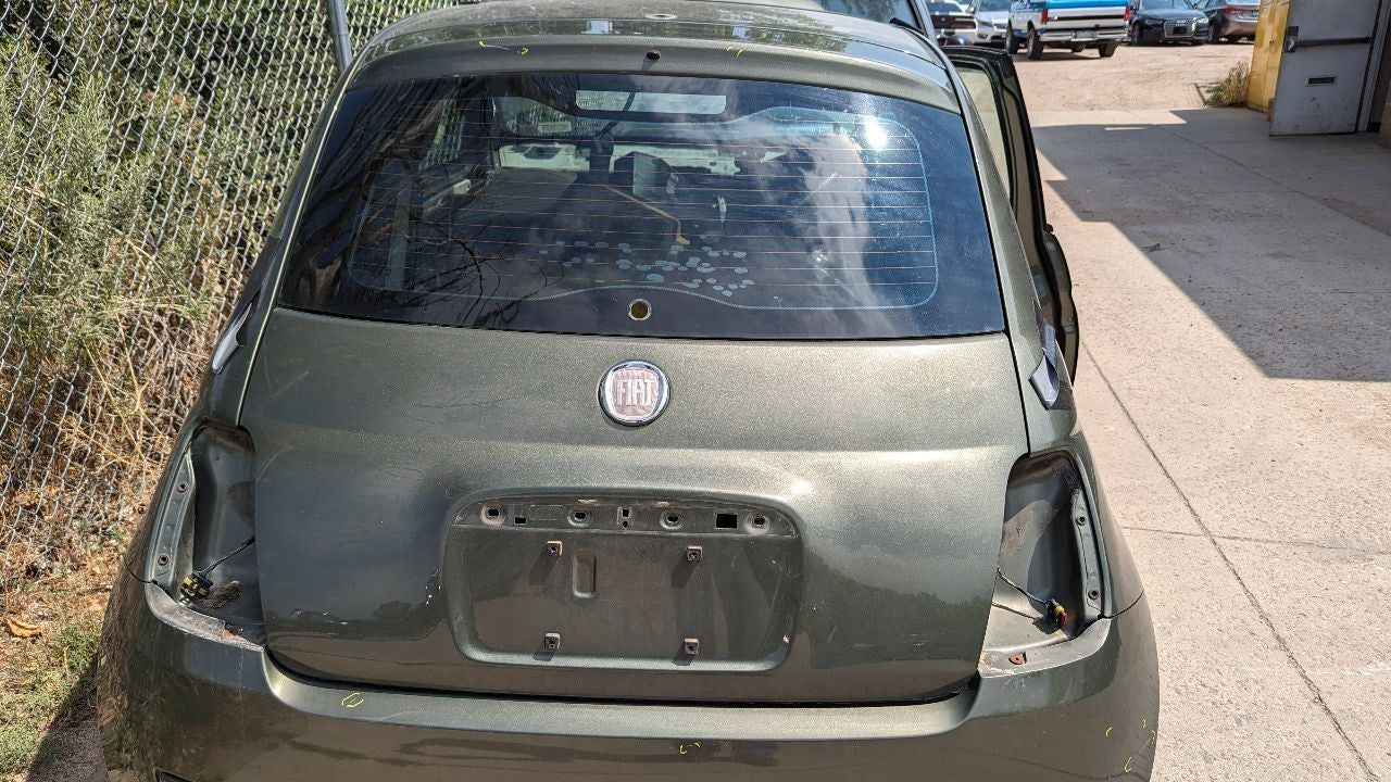2012-2017 Fiat 500 2-Door Coupe Liftgate Tailgate Hatch Lid PFP Oliva Green