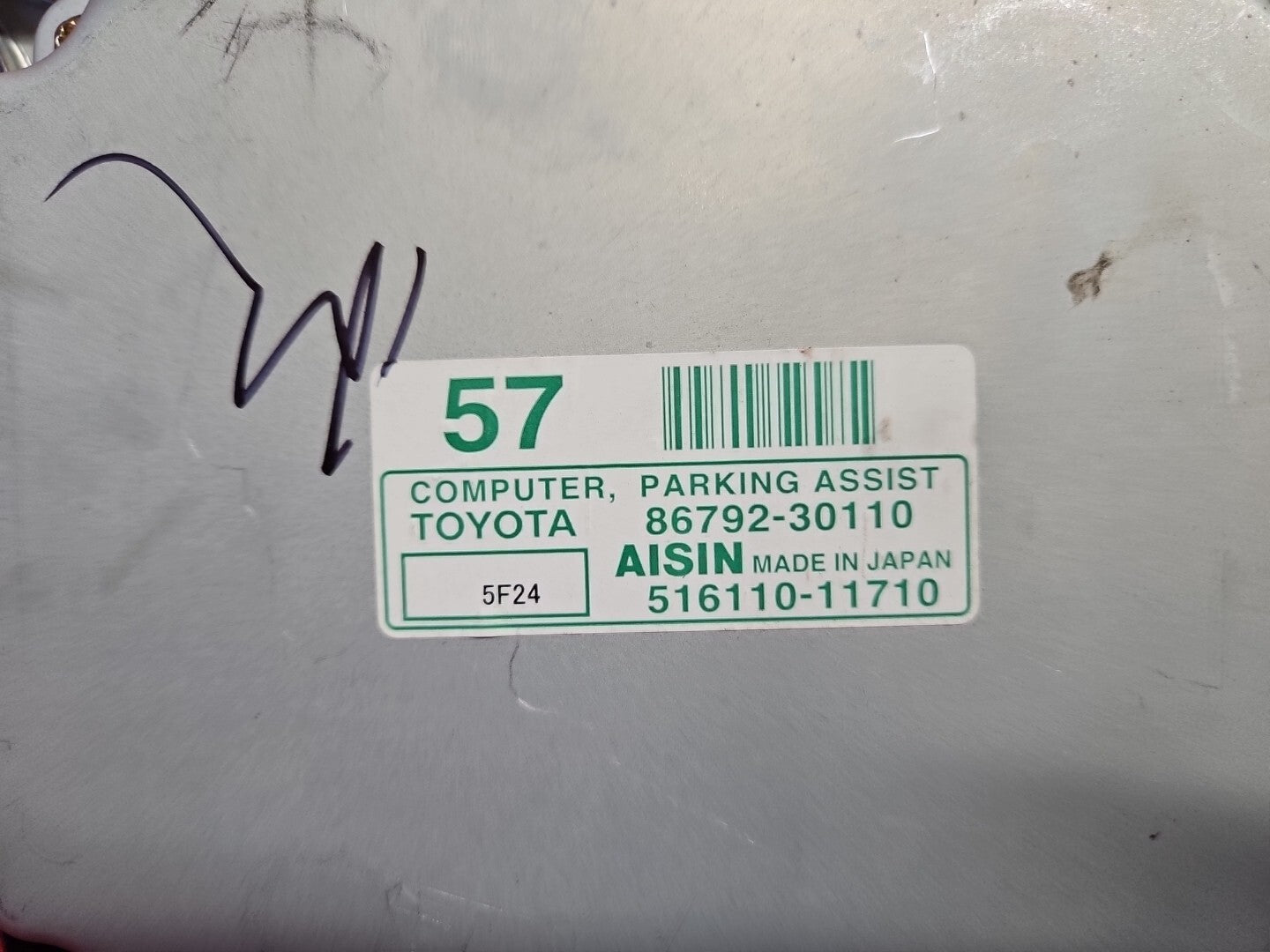 2006 Lexus GS300 GS430 Parking Camera Sonar Controller Module 86792-30110