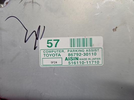 2006 Lexus GS300 GS430 Parking Camera Sonar Controller Module 86792-30110