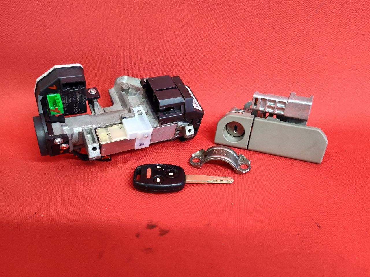 2009-2015 Honda Pilot EX EX-L Ignition Lock Cylinder Switch Glovebox Tumbler SET