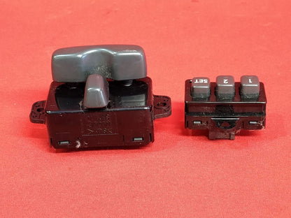 2006-2014 Subaru Tribeca FRONT LEFT DRIVER Seat Adjust Memory Switch Set GREY