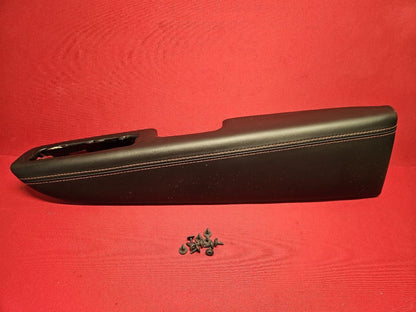 2015-2017 Dodge Durango RT Right Passenger FRONT Door Armrest Leather RED STITCH