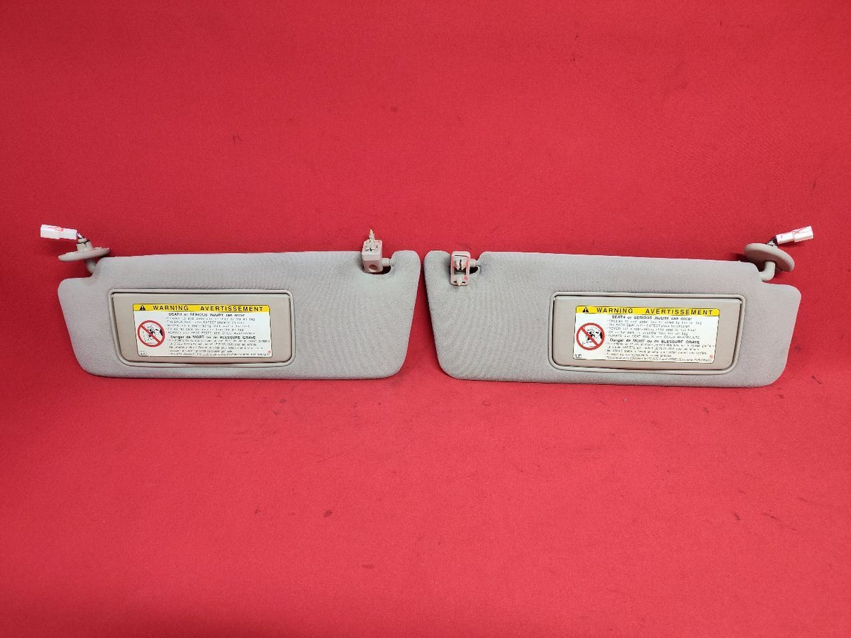 2000-2005 Lexus GS300 / 01-05 GS430 Sun Visor Shade Set Beige/ Tan w/ Lights