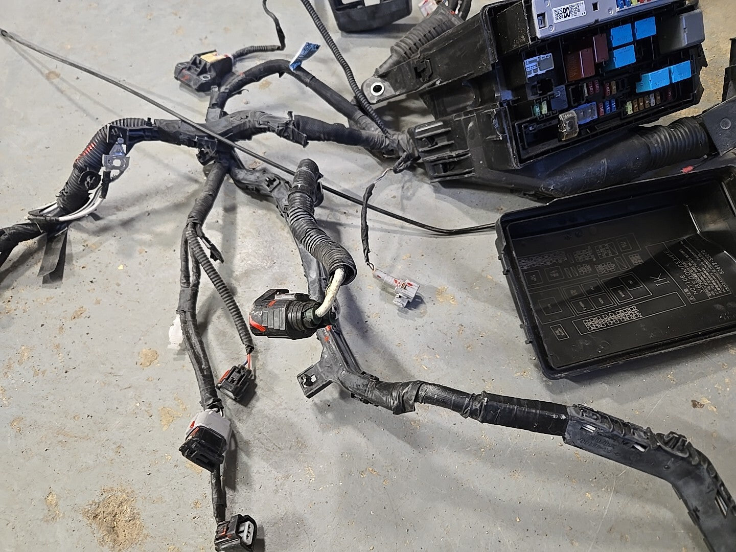 2014 2015 Lexus IS250 2.5L V6 RWD Engine to Dash Wiring Harness COMPLETE *1 PLUG