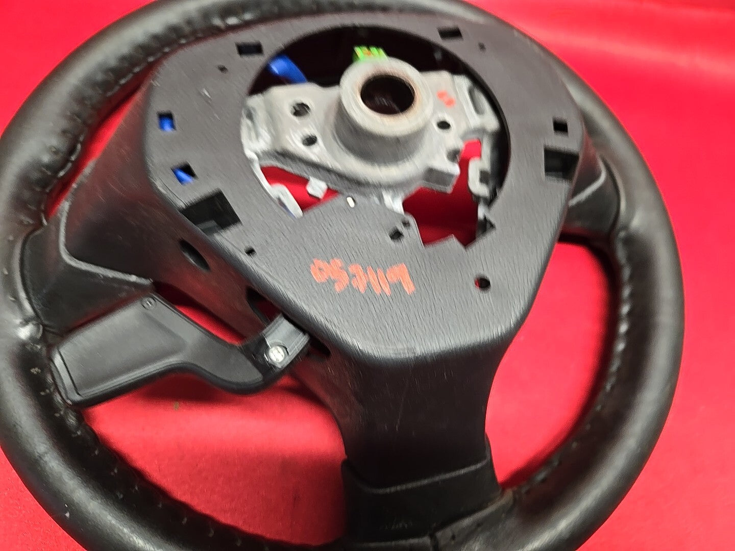 2005 2006 Saab 9-2x Steering Wheel Black Leather w/ Cruise 32010144