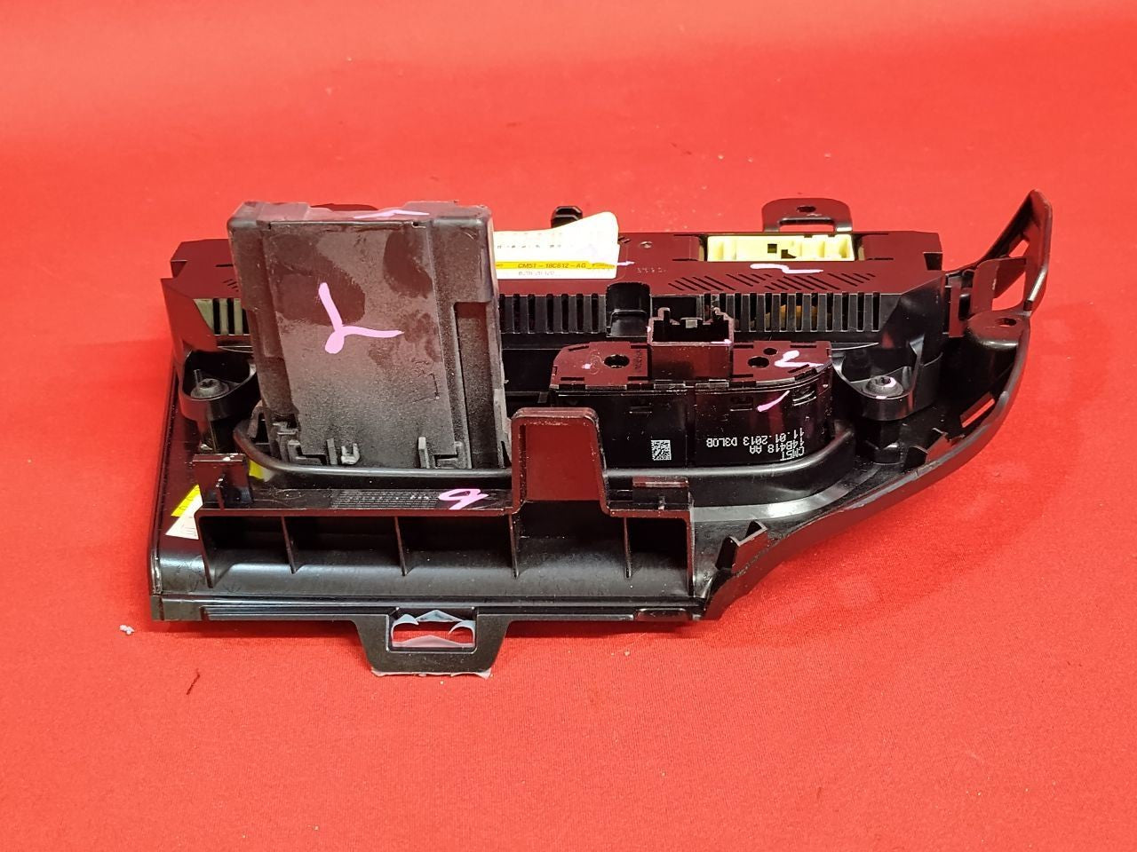 2012-2014 Ford Focus ELECTRIC EV HVAC Climate Control Panel w/ Auto + Dual Zone