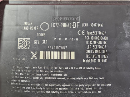 2013-2019 Land Rover 2015-2024 Jaguar Keyless Entry Receiver Control Module