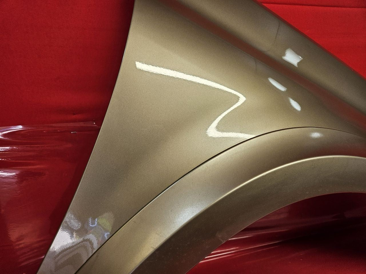 2008-2012 Mercedes GL550 RIGHT PASSENGER Fender Panel 798 Sand Beige Metallic