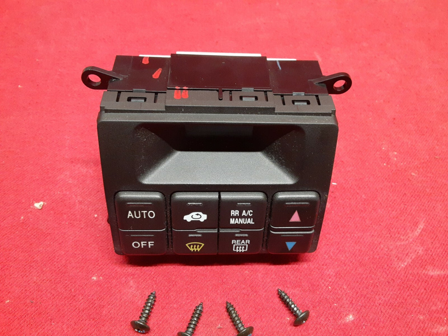 2001 - 2006 Acura MDX Touring A/C Heat Climate Control Defrost Switch & Hardware