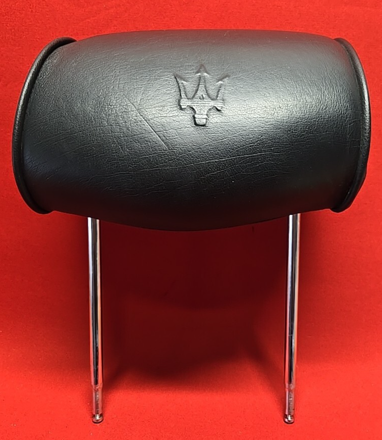 2003 - 2007 Maserati Quattroporte FRONT LEFT or RIGHT Headrest Leather 981421319